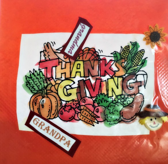 Grandpa thanksgiving